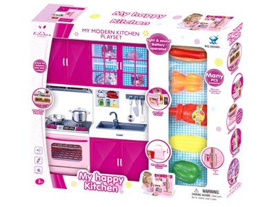 COOKING SET W/LIGHT & MUSIC & 2*AAA BATTERIES - HP1053367