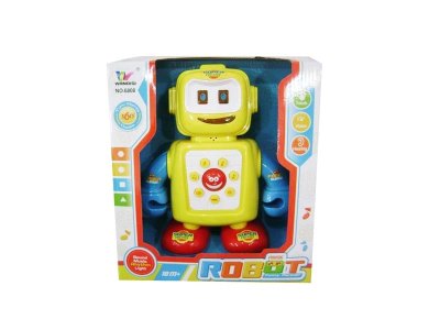B/O ROBOT W/LIGHT & MUSIC & 360°SPIN - HP1053394