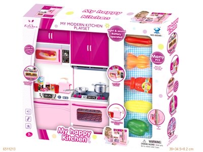 COOKING SET W/LIGHT & MUSIC & 2*AAA BATTERIES - HP1053530