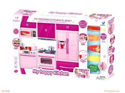COOKING SET W/LIGHT & MUSIC & 2*AAA BATTERIES - HP1053532