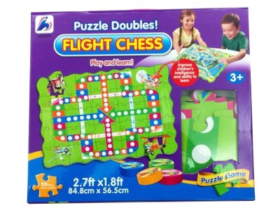 FLIGHT CHESS PUZZLE 50PCS - HP1053673