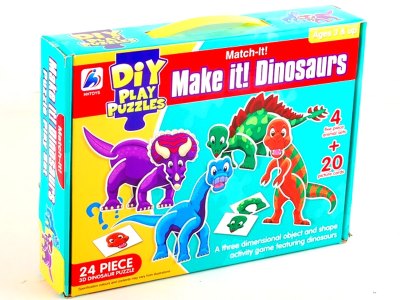 DINOSAUR PUZZLE 24PCS  - HP1053687