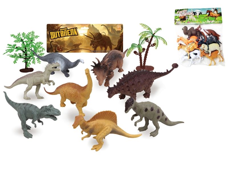 8PCS DINOSAUR SERIES 2ASST - HP1053906