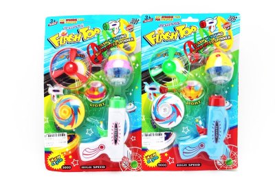 BOUNCING TOP GUN W/LIGHT 2ASST - HP1054413