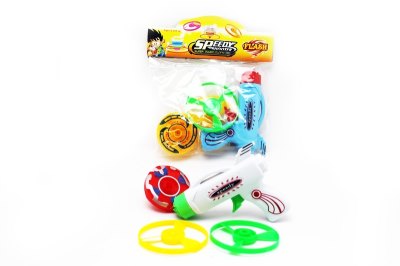 BOUNCING TOP GUN W/LIGHT 2ASST - HP1054416