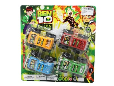 回力BEN10标车4只装 - HP1054531