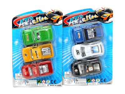 回力车3PCS 2款混装 - HP1054840