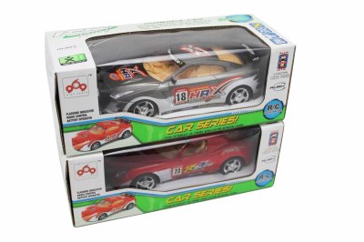 FOUR FUNCTION R/C CAR W/LIGHT SILVERY/BLACK/RED 2ASST - HP1054918