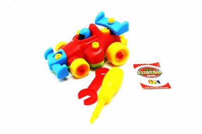 ASSEMBLE FREE WAY CAR GREEN/RED - HP1054960