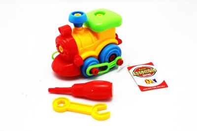 ASSEMBLE FREE WAY TRAIN ,RED/YELLOW - HP1054961