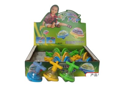 WIND UP TOP W/LIGHT&MUSIC(12PCS/DISPLAY BOX) - HP1055079