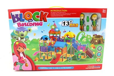BUILDING BLOCK 131PCS W/LIGHT AND MUSIC - HP1055205