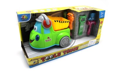 FREE WAY CONSTRUCTION CAR W/LIGHT & MUSIC & TOOL 3ASST - HP1055284