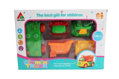 BUILDING BLOCK ENGINEER CAR - HP1055443