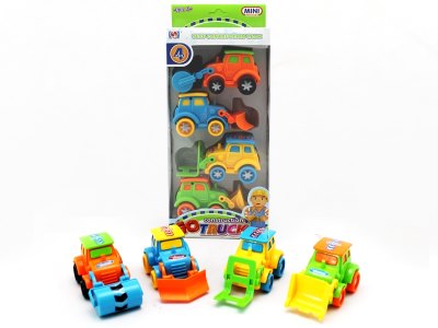 FRICTION CARTOON CONSTRUCTION TRUCK - HP1055473