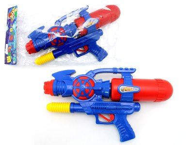 AIR PRESSURE WATER GUN ,RED/BLUE/GREEN - HP1055481
