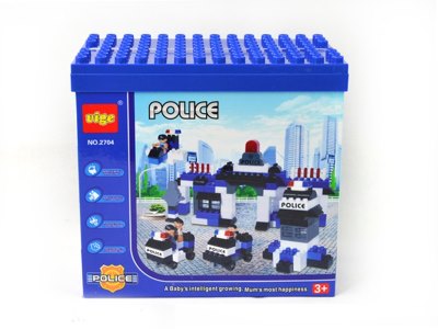 POLICE BLOCK SET 67PCS - HP1055818