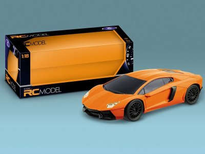4 FUNCTION R/C CAR  SILVER-GRAY/GREEN/ORANGE/YELLOW/ NOT INCLUDE BATTERY - HP1055887
