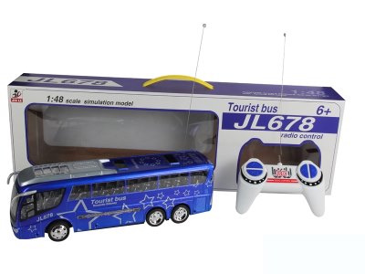 4 FUNCTION R/C BUS/6 LAMPS W/MUSIC BLUE - HP1055898