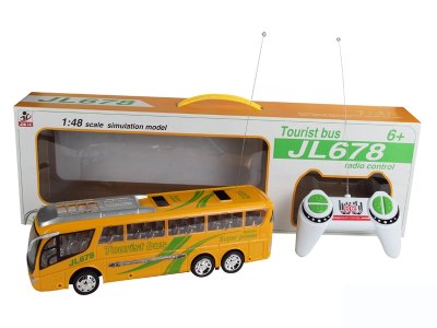 4 FUNCTION R/C BUS/6 LAMPS W/MUSIC YELLOW - HP1055901