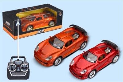 FOUR FUNCTION R/C CAR W/LIGHT RED/GOLDEN 2ASST - HP1056069