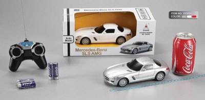1：24 R/C BENZ SLS CAR，RED/WHITE/SILVER - HP1056171
