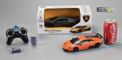 1：24 R/C MURCIELAGO LP670-4 CAR，YELLOW/ORANGE/SILVER GREY - HP1056172