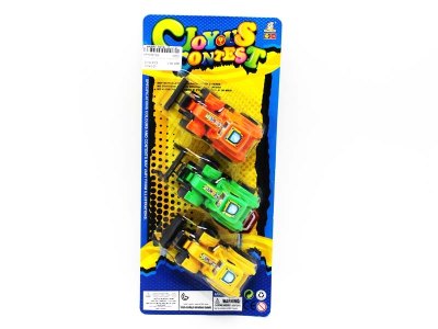 3只装回力工程车  4色4款混装 - HP1056789