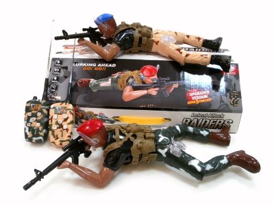 R/C ACTION SOLDIER W/LIGHT YELLOW/GREEN  - HP1056991