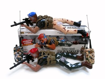R/C ACTION SOLDIER W/LIGHT YELLOW/GREEN  - HP1056992