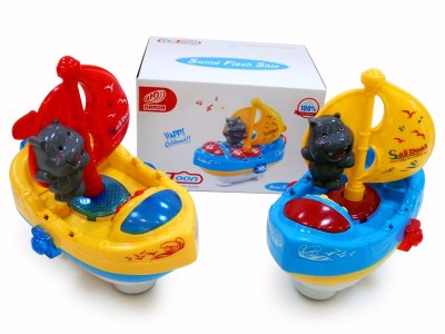 B/O CARTOON SAILING W/SWING YELLOW/BLUE - HP1057033