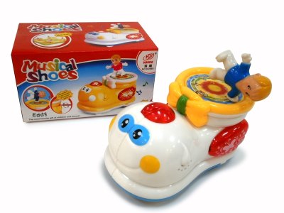 B/O CARTOON SHOES YELLOW/WHITE - HP1057047