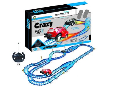 R/C RAIL CAR W/LIGHT & REMOTE CONTROLLER (MUSIC & CHARGER)2ASST BLACK/WHITE/RED/GREY - HP1057553