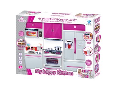 COOKING SET W/LIGHT & MUSIC 2*AAA BATTERIES - HP1057768
