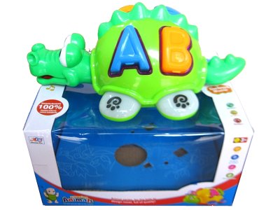 B/O BUMP & GO CROCODILE W/LIGHT & MUSIC & SWING & BLOCKS - HP1057805
