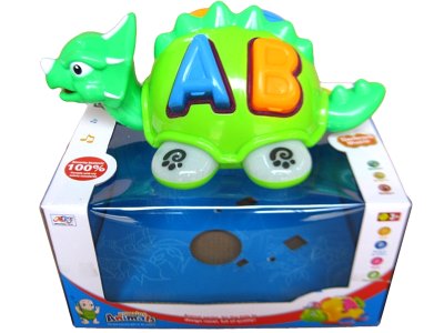 B/O BUMP & GO TRICERATOPS W/LIGHT & MUSIC & SWING & BLOCKS - HP1057806