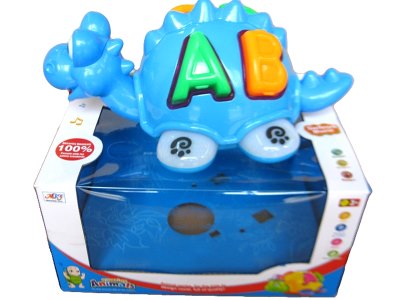B/O BUMP & GO DINOSAUR W/LIGHT & MUSIC & SWING & BLOCKS - HP1057807