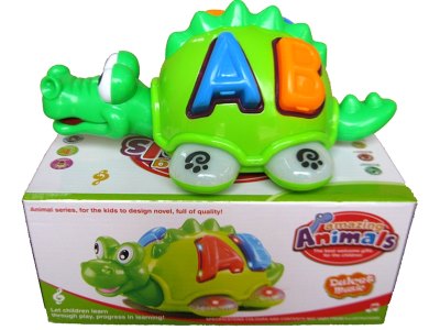 B/O BUMP & GO CROCODILE W/LIGHT & MUSIC & SWING & BLOCKS - HP1057809