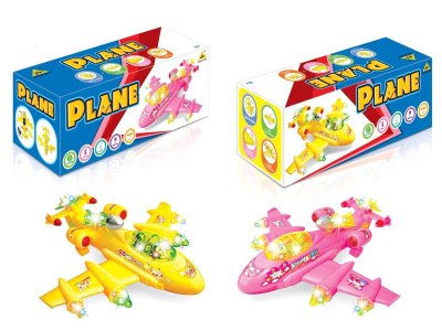 B/O PLANE W/LIGHT & MUSIC & TURN YELLOW/RED - HP1058221