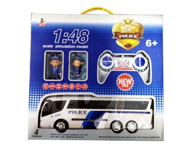 4FUNCTION R/C BUS W/MUSIC & LIGHT & 2DOLL - HP1058448