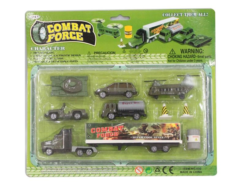 FREE WAY DIE CAST MILITARY CAR SET - HP1058636