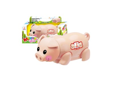 B/O CARTOON PIG W/LIGHT & MUSIC & BUMP & GO - HP1058691