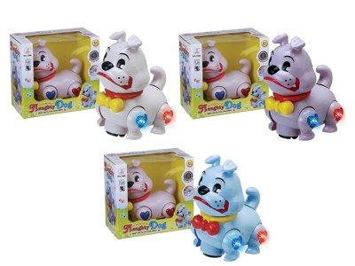B/O CARTOON DOG W/LIGHT & MUSIC & BUMP & GO,BLUE/PURPLE/WHITE - HP1058698