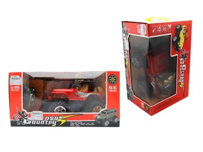 1:18 R/C CAR/INCLUDE BATTERY RED/YELLOW - HP1059192