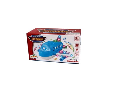 B/O PLANE W/LIGHT & MUSIC & BUMP AND GO WHITE/BLUE - HP1059395