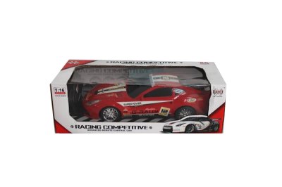 1:16 4FUNCTION R/C CAR W/LIGHT RED/YELLOW - HP1059409