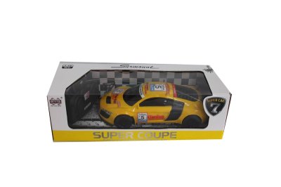 1:18 4FUNCTION R/C CAR W/LIGHT RED/YELLOW - HP1059411