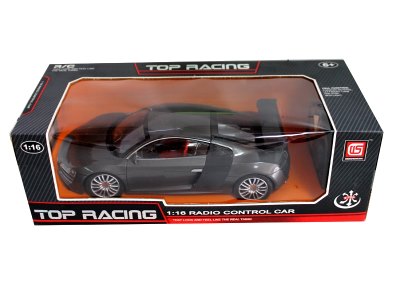 1:16 4FUNCTION R/C CAR W/LIGHT  RED/YELLOW/SILVER - HP1059429