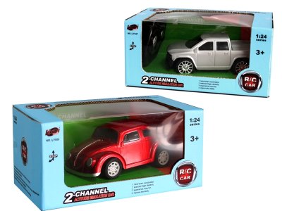 1：24 2 FUNCTION R/C CAR RED/SILVER - HP1059451