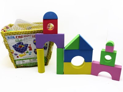 EVA GEOMETRIC FIGURE PUZZLE GAME 46PCS - HP1059680